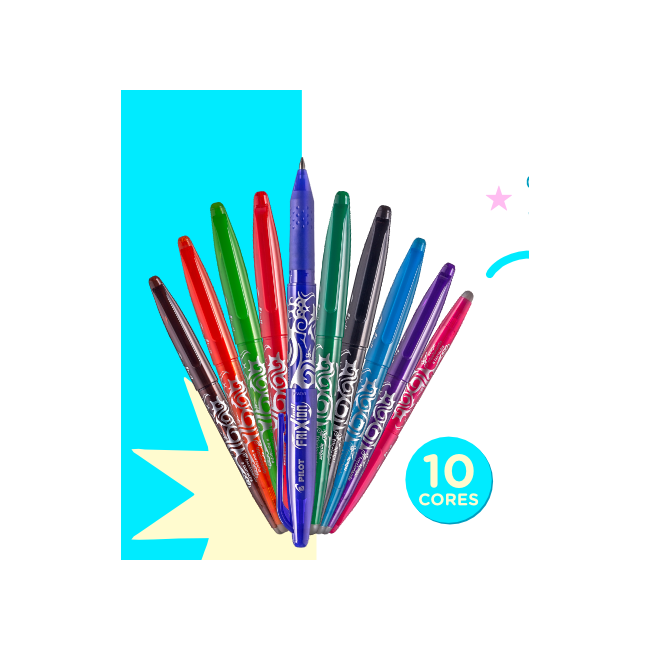 Caneta Frixion Ball 0,7 mm apagável Pilot Pen Aviamentos Vera Cruz