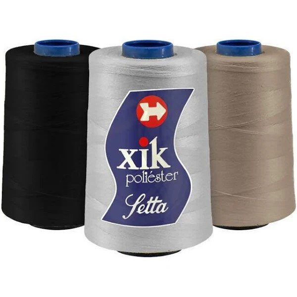 ✨ ここ✨ Linha para costura pesponto Nº 36 Xik Cone 4000 jardas Aviamentos